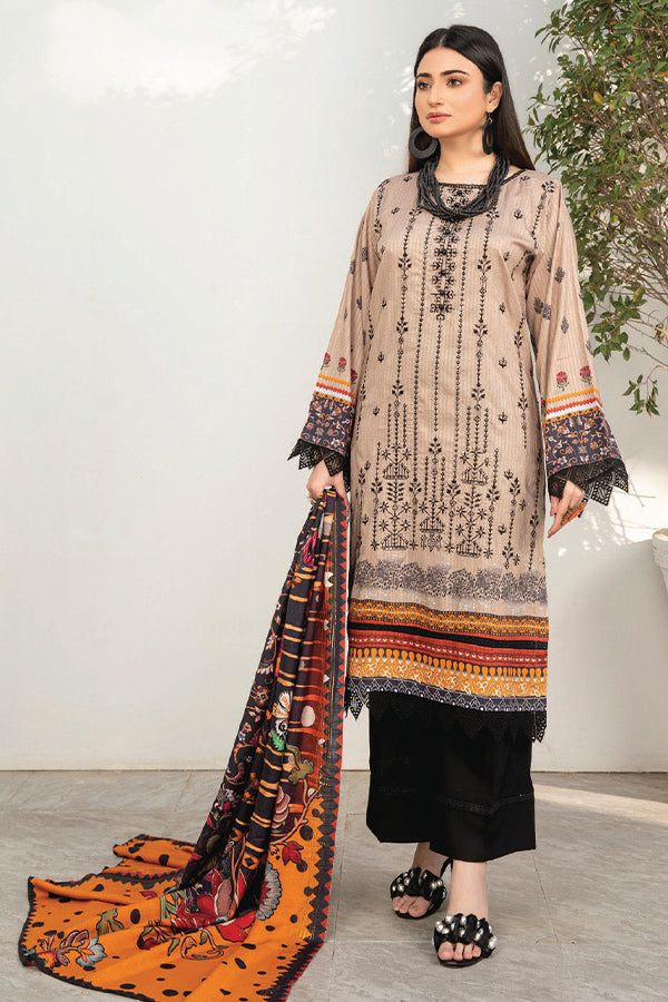 Aalaya Arzu Emb Fancy Slub'24 Vol-1 D#1