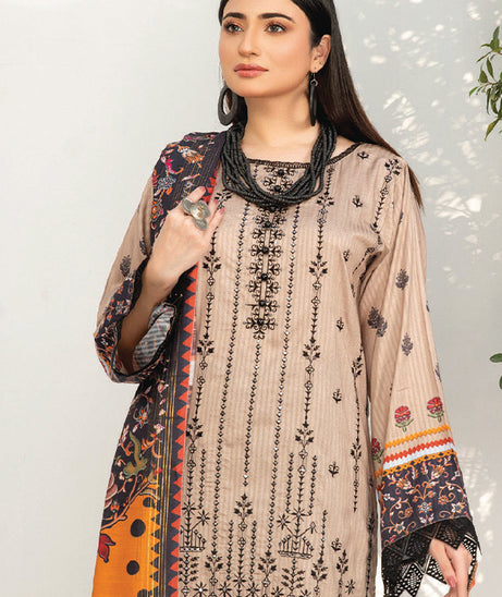 Aalaya Arzu Emb Fancy Slub'24 Vol-1 D#1