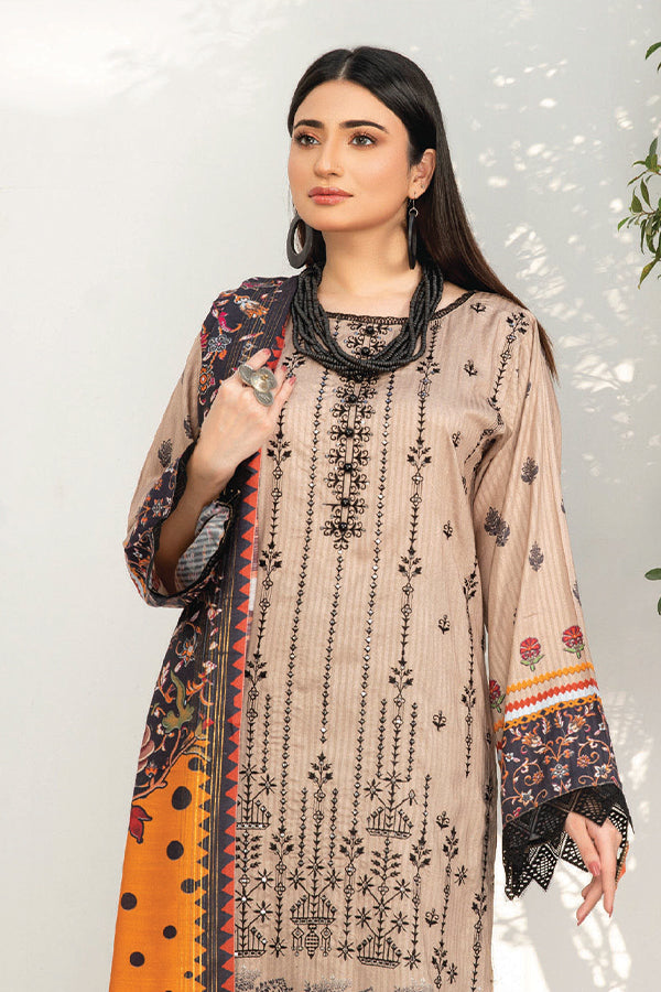 Aalaya Arzu Emb Fancy Slub'24 Vol-1 D#1