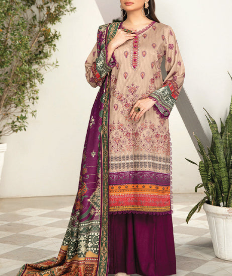 Aalaya Arzu Emb Fancy Slub'24 Vol-1 D#4