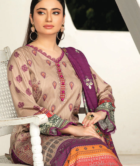 Aalaya Arzu Emb Fancy Slub'24 Vol-1 D#4