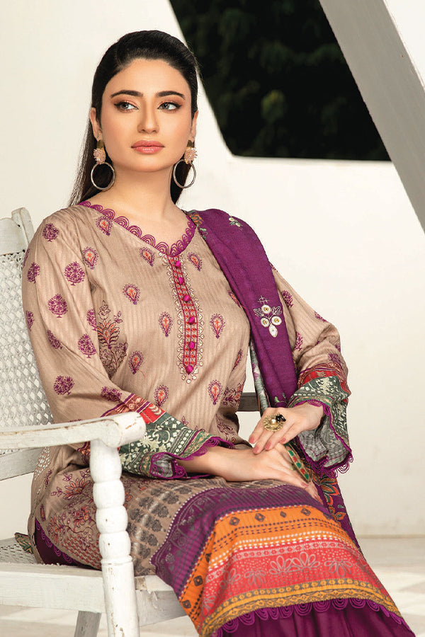 Aalaya Arzu Emb Fancy Slub'24 Vol-1 D#4