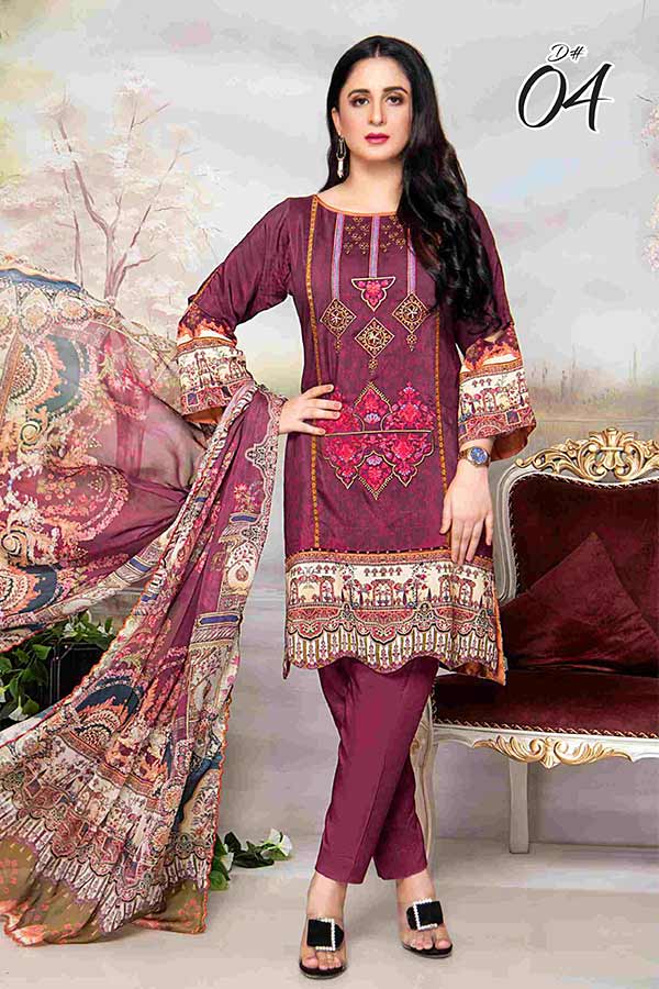 Aalaya Emb Viscose'20 Vol-9 D#04