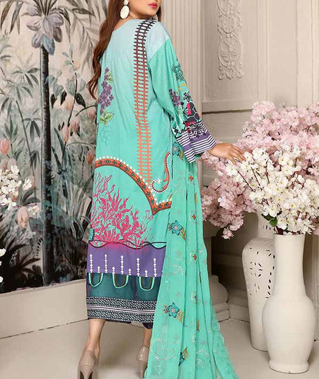 Aalaya Haniya D/Emb Lawn'22 Vol-1 D#8