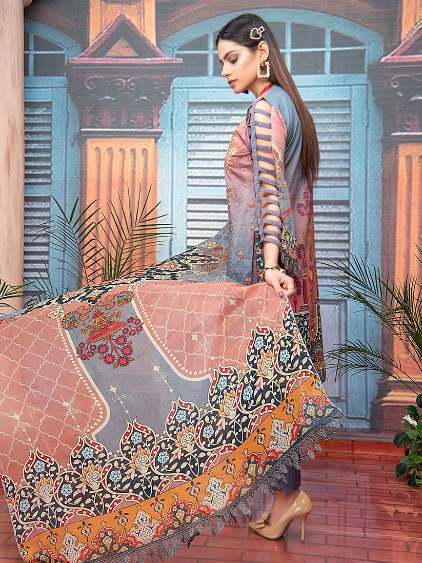 Aalaya Premium Emb Lawn`21 Vol 6 D#7