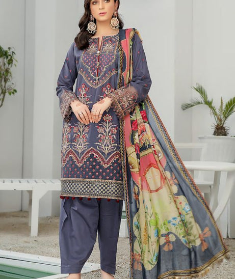Aalaya Premium Emb Lawn`22 D#02