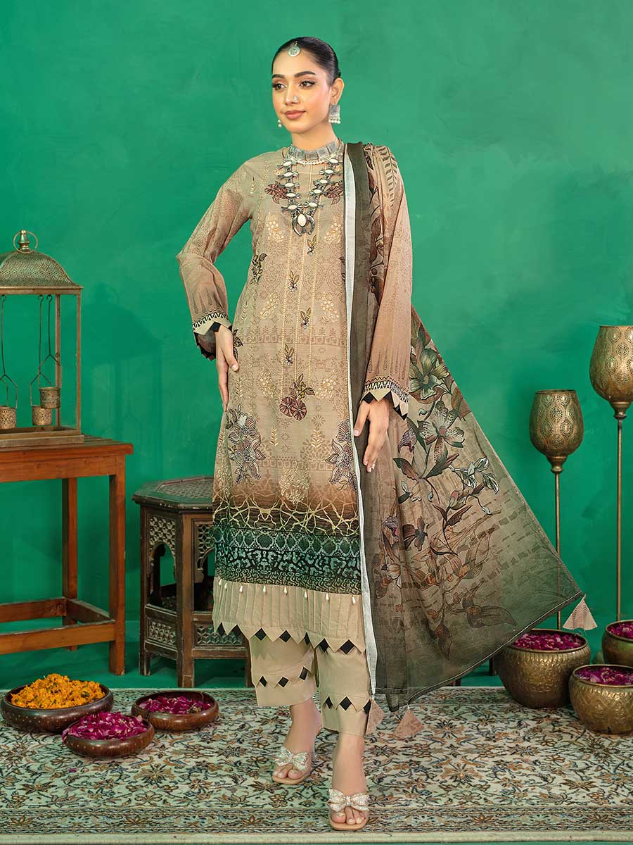 Aalaya Embellish Lawn'25 VOL-1 DES#01