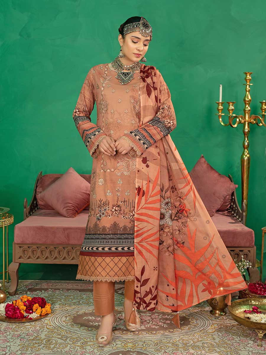 Aalaya Embellish Lawn'25 VOL-1 DES#02