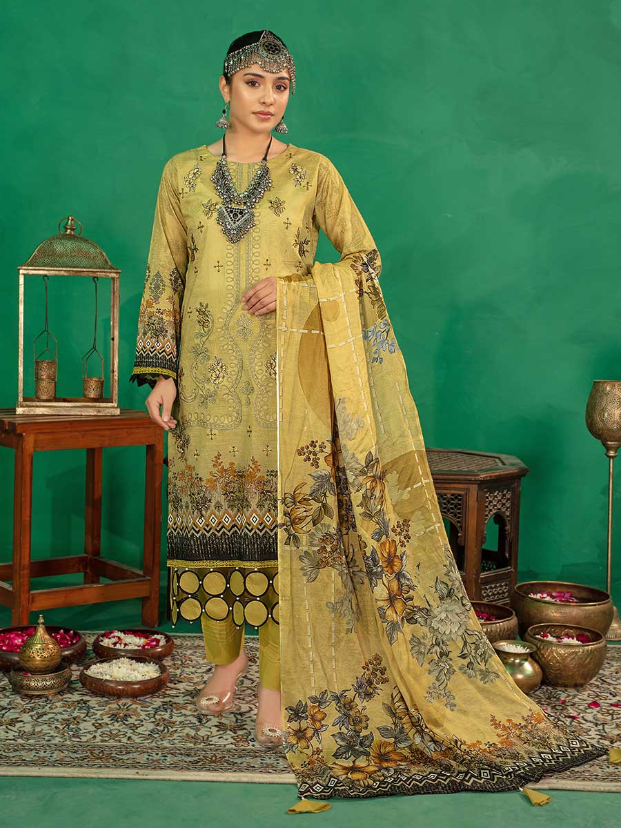 Aalaya Embellish Lawn'25 VOL-1 DES#06