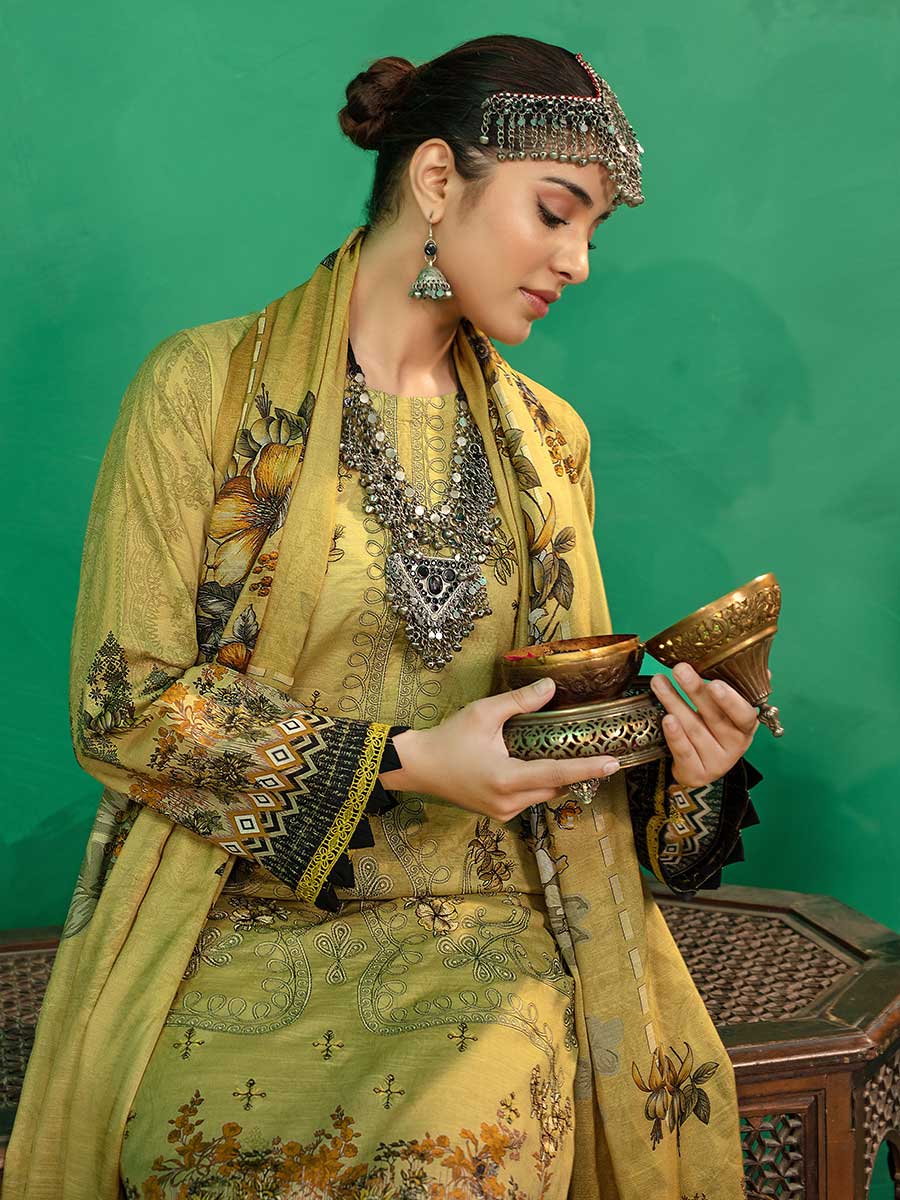 Aalaya Embellish Lawn'25 VOL-1 DES#06