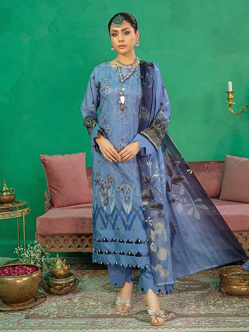Aalaya Embellish Lawn'25 VOL-1 DES#07