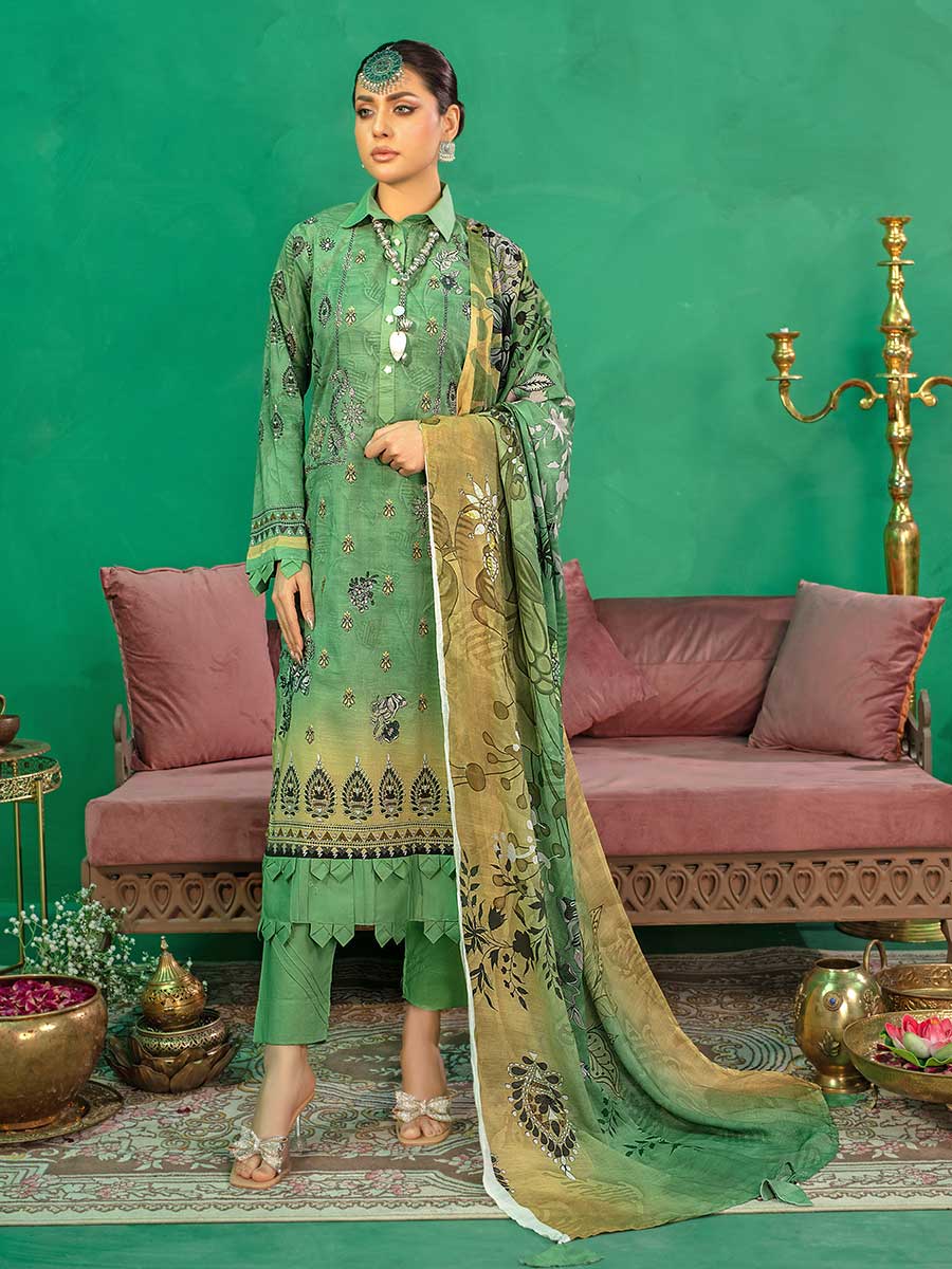 Aalaya Embellish Lawn'25 VOL-1 DES#09