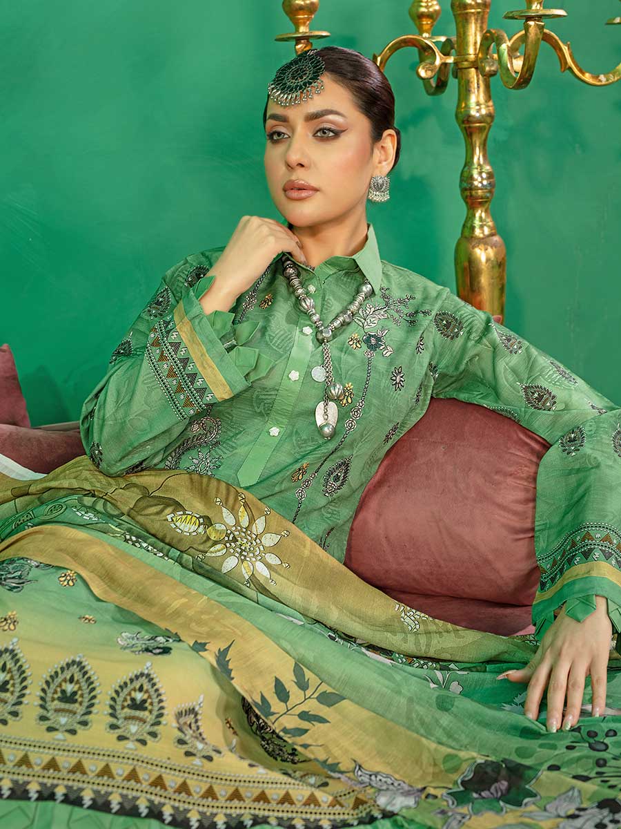 Aalaya Embellish Lawn'25 VOL-1 DES#09