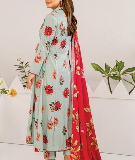 Aangan Printed Linen`24 D#10