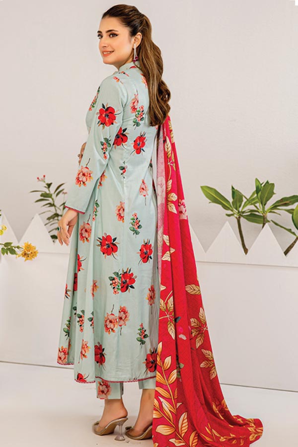 Aangan Printed Linen`24 D#10