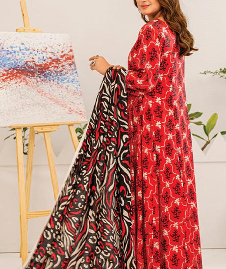 Aangan Printed Linen`24 D#01