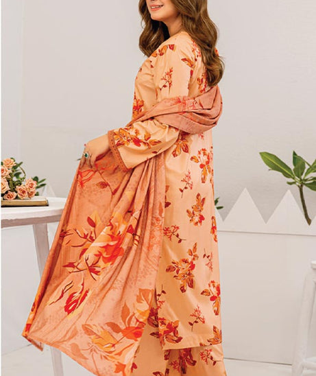 Aangan Printed Linen`24 D#04