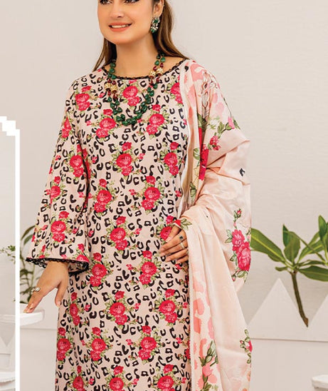 Aangan Printed Linen`24 D#06