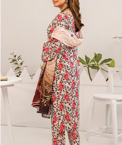 Aangan Printed Linen`24 D#06