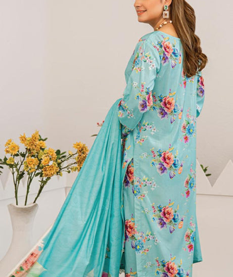 Aangan Printed Linen`24 D#08
