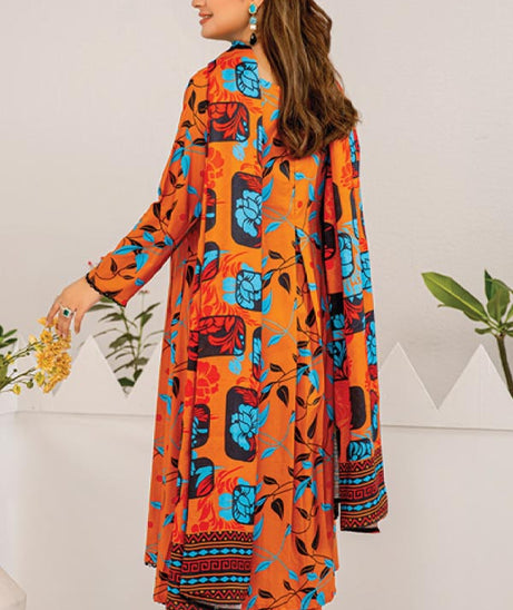 Aangan Printed Linen`24 D#09