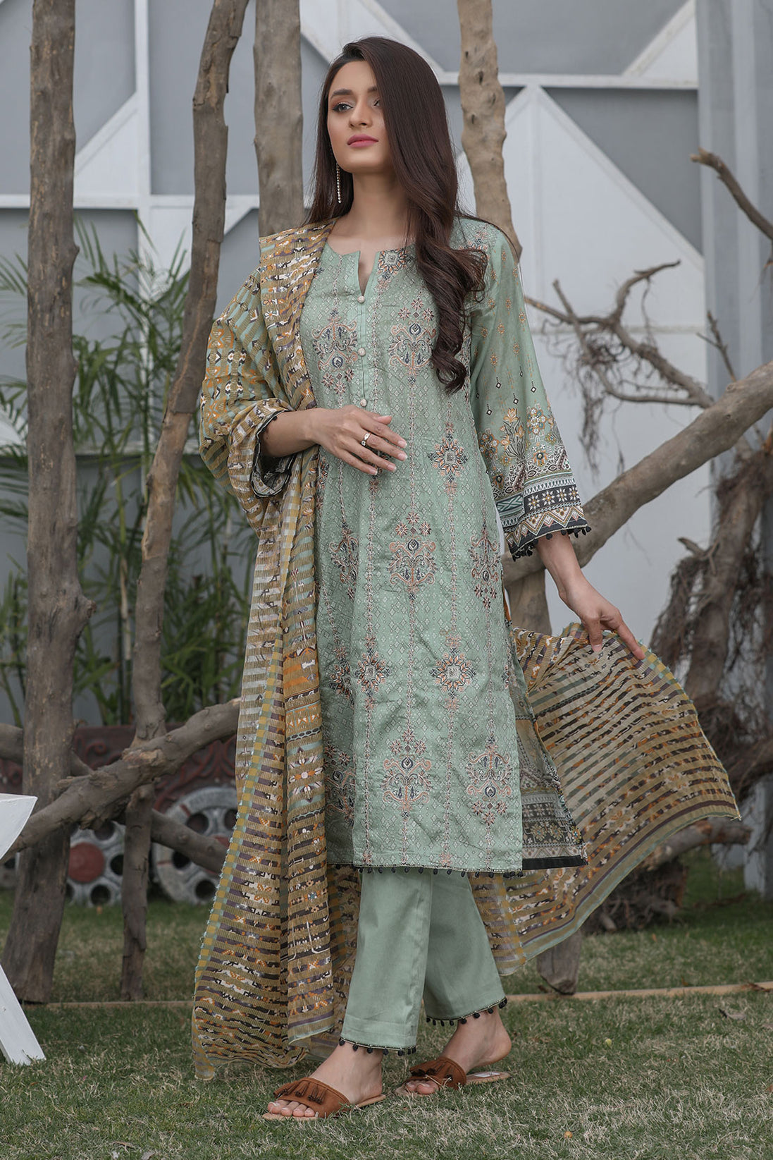 Rashid Aab-E-Zar Organza'22 D#5603