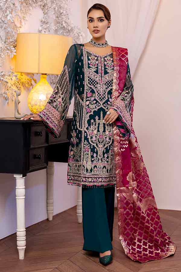 Adan's Libas Luxurious Chiffon`22 D#09