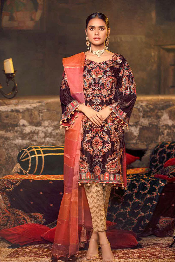 Rohtas Emb Velvet`20 Moj E Bahar