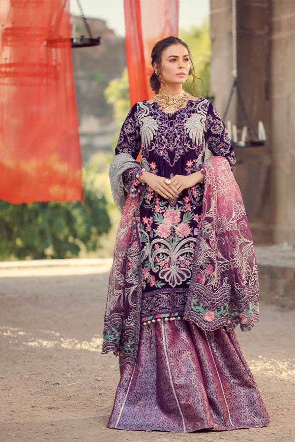 Rohtas Emb Velvet`20 Rangeeni E Nobahar