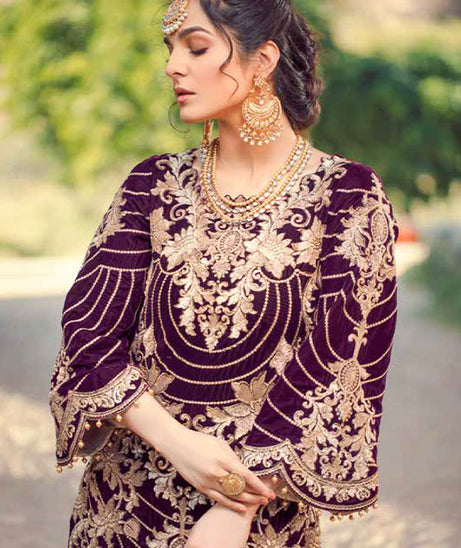 Rohtas Emb Velvet`20 Shab E Janan