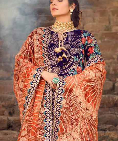 Rohtas Emb Velvet`20 Moj E Naseem