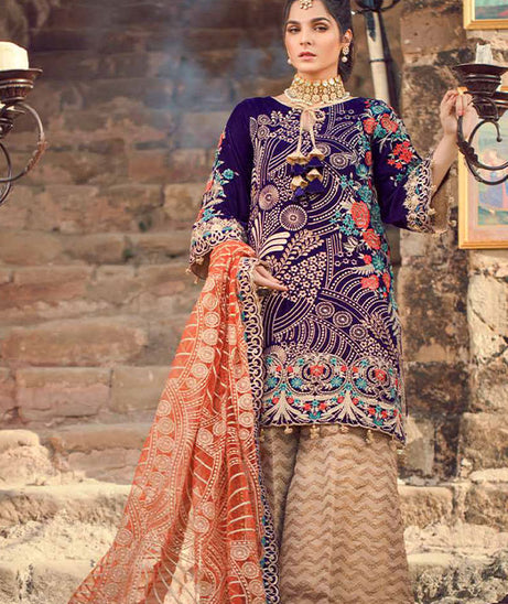 Rohtas Emb Velvet`20 Moj E Naseem
