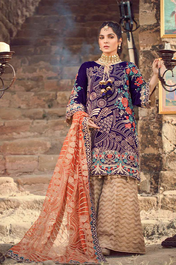 Rohtas Emb Velvet`20 Moj E Naseem