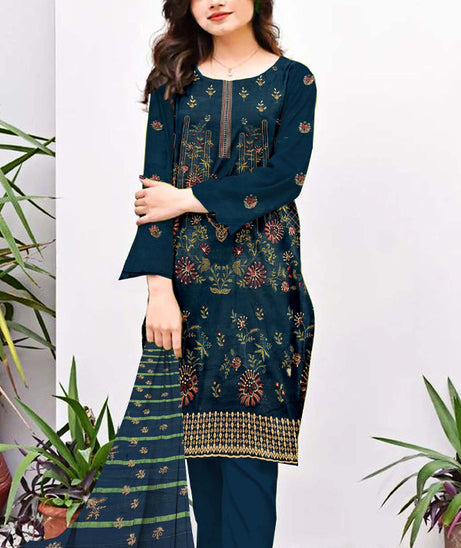 Adan Print Lawn'25 V#5255 (Blue)