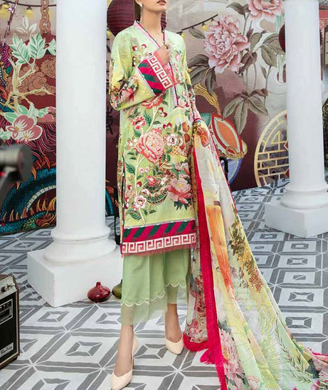 Adan`s Libas Luxury Lawn`21 D#02