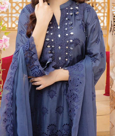 Afreen Emb Lawn`25 (V # 4)  D # 08