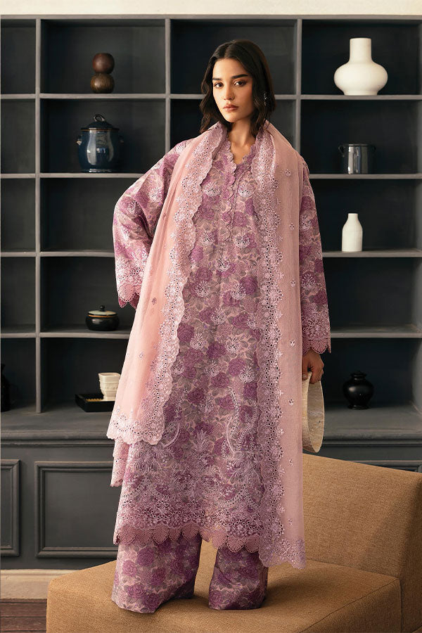 Afrozeh Day Break PrintedKari`25 D#11 (Rain Warmed)