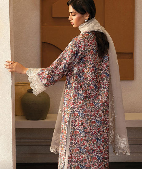 Afrozeh Day Break PrintedKari`25 D#12 (Sun Spun)