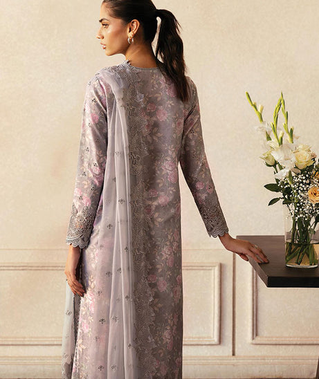 Afrozeh Day Break PrintedKari`25 D#02 (Wind Brushed)
