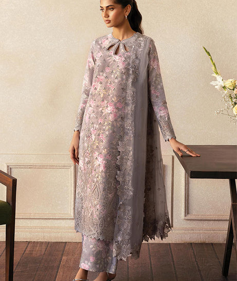 Afrozeh Day Break PrintedKari`25 D#02 (Wind Brushed)