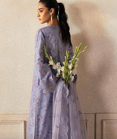 Afrozeh Day Break PrintedKari`25 D#08 (Dawn Dusted)