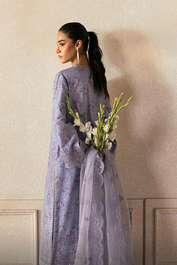 Afrozeh Day Break PrintedKari`25 D#08 (Dawn Dusted)