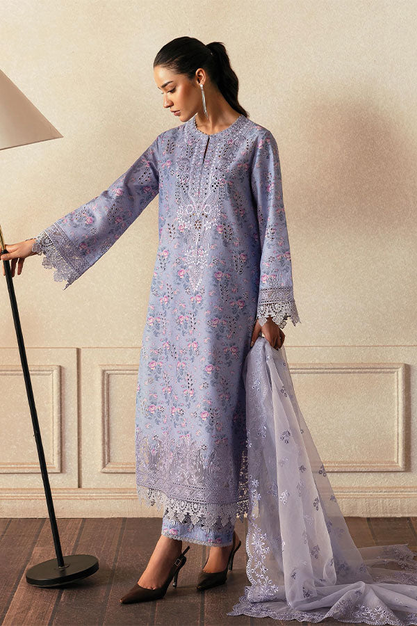 Afrozeh Day Break PrintedKari`25 D#08 (Dawn Dusted)