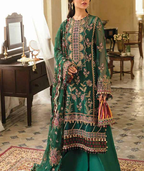 Afrozeh Dhoop Kinaray Luxury Unstiched Formal'22 D#3 Zar Begum