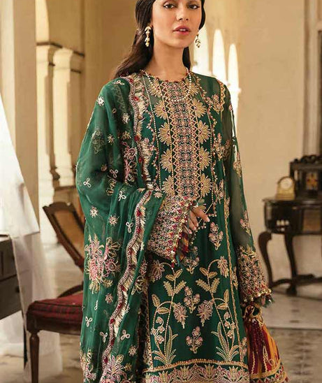Afrozeh Dhoop Kinaray Luxury Unstiched Formal'22 D#3 Zar Begum