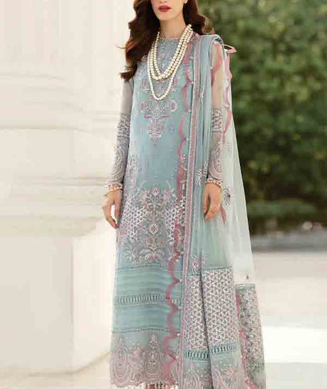 Afrozeh La Fuchsia Collection'22 D#10 SERENE SKY
