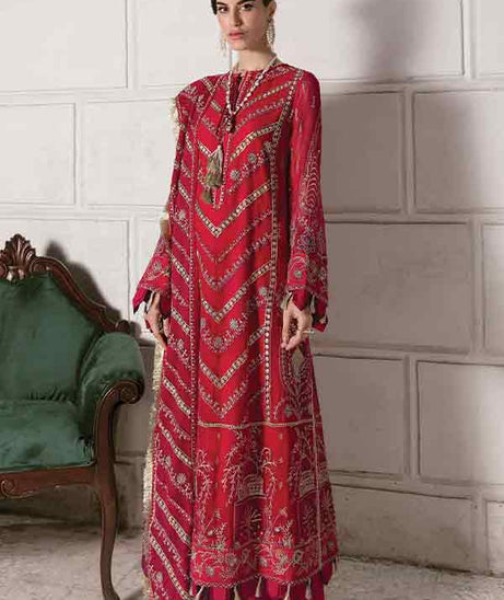 Afrozeh La Fuchsia Collection'22 D#06 ROEATE BELLE