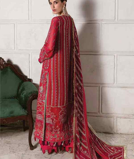 Afrozeh La Fuchsia Collection'22 D#06 ROEATE BELLE