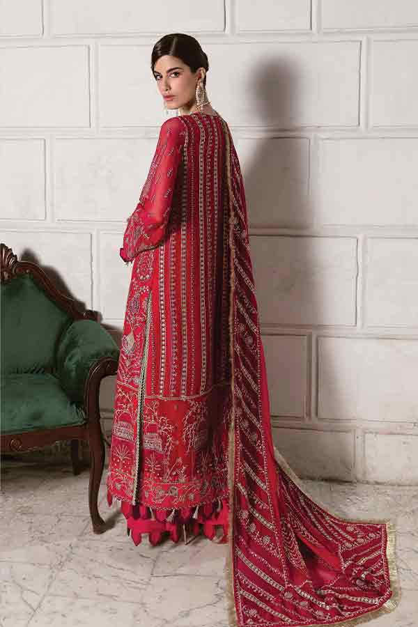 Afrozeh La Fuchsia Collection'22 D#06 ROEATE BELLE