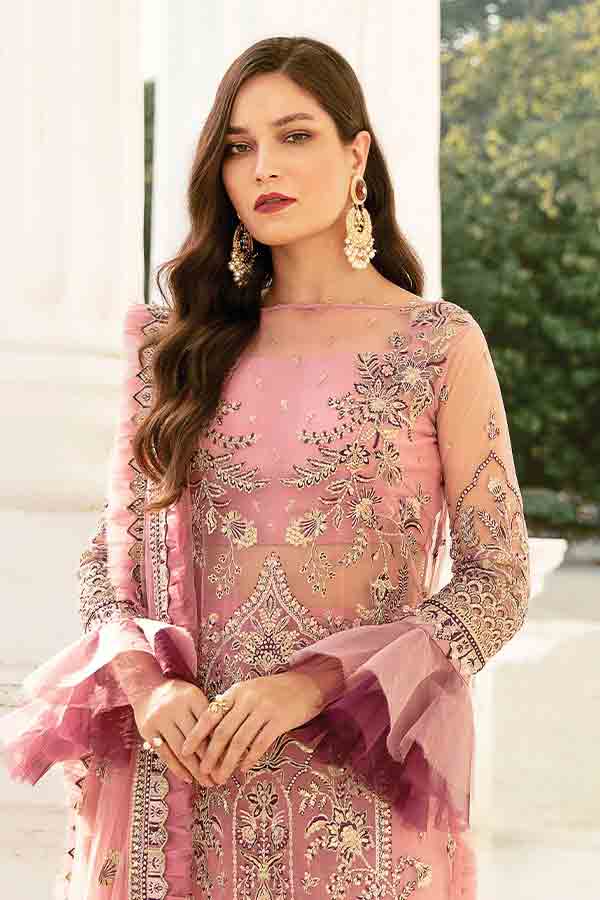 Afrozeh La Fuchsia Collection'22 D#09 ROSE SHELL PINK